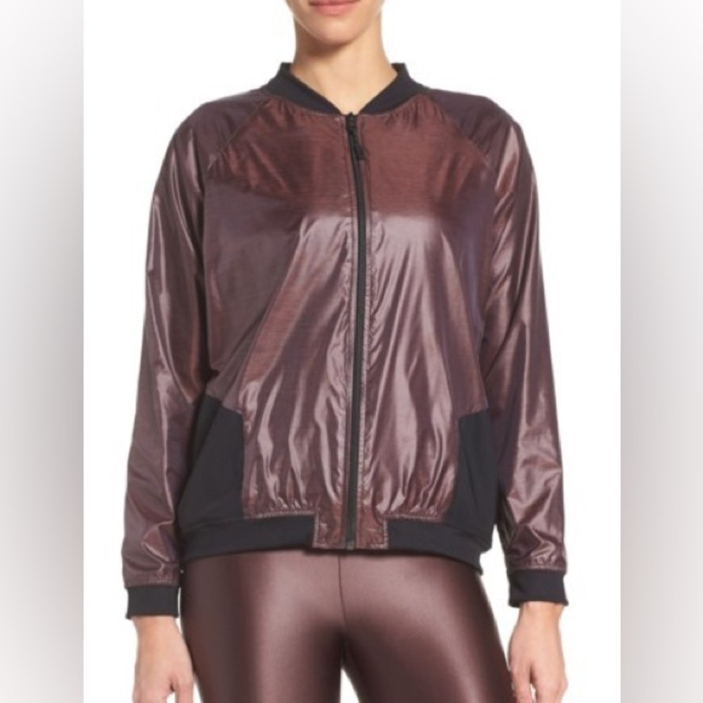 Koral windbreaker Jacket in Bordeaux large new